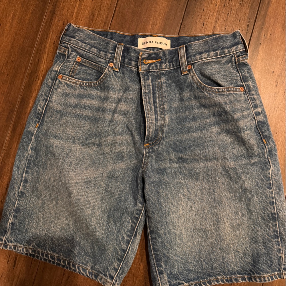 Blue Denim Jeans Jorts